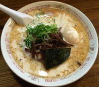 「煮干しラーメン＋味玉＋替玉（￥620＋￥120＋￥50）」@十代目哲麺 藤沢店の写真