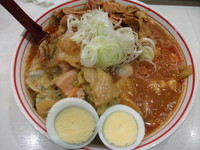 「五目蒙古タンメン+野菜大盛」@蒙古タンメン 中本 上板橋本店の写真