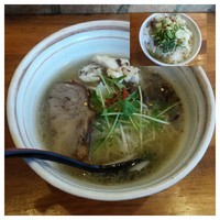 「鯛キノコ潮味＋お茶漬けセット」@麺場voyageの写真