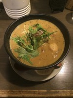 「アジアンカレー麺」@荻窪らーめん 栄龍軒の写真