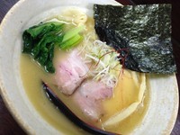 「鶏白湯 塩らーめん」@麺屋 味翔の写真