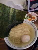 「【限定】年の瀬ラーメン「鯛塩」　＋㋚券：味玉　※豚チャーＶ．」@ラーメン なんまつの写真