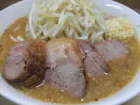 「味噌ラーメン＋豚増し　７５０円＋１００円」@ラーメンいつきの写真