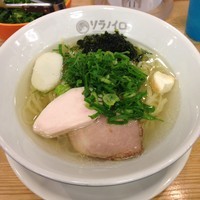 「塩煮干ソバ（￥820）」@ソラノイロ salt & mushroomの写真