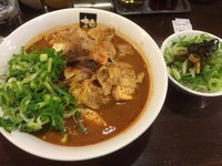 「麻辣担々麺＋ネギごはん」@担担麺 花さんしょう 若葉店の写真