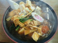 「五目マーボラーメン 630円」@美うら食堂の写真