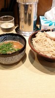 「限定海老つけ麺」@くり山の写真