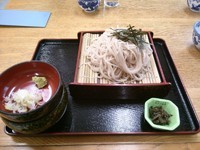 「ざるそば大盛」@鬼面庵の写真