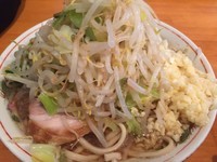 「小ラーメン＋ニンニク」@豚星。の写真