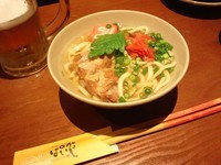 「とろとろ軟骨ソーキそば(半)」@沖縄の台所 ぱいかじ 新宿新南口店の写真