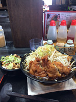 「小錦＆ランチチャーシュー丼」@らーめん 八幡屋の写真