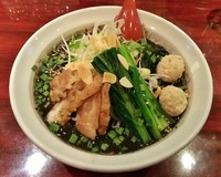「特製黒ごまいっぱーいの坦々麺 \1050」@麺ダイニング ととこの写真