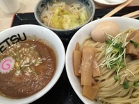「特製つけめん＋野菜＋クーポン麺大盛り」@つけめんTETSU ららぽーと豊洲マリーナキッチン店の写真