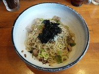 「帆立とキノコの潮和えそば」@麺場voyageの写真