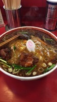 「スタミナラーメン とり唐揚げ」@ラーメン桐生 笠懸店の写真