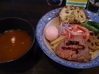 「【nijiの日限定】オマール（海老みそ）つけ麺９５０円」@麺処 ほん田 nijiの写真