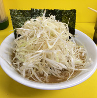 「白ネギラーメン850円（カタメ）」@大黒家製麺 梅田橋店の写真