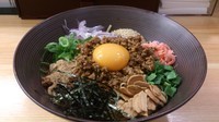「【夜限定】台湾まぜＳＯＢＡ(〆の追い飯付き)」@麺や渦雷UZURAIの写真