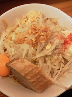 「油そば\720（ヤサイニンニクアブラ）」@らーめん 影武者 外伝の写真