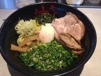 「油そば（大）+SPトッピングB／￥720+320」@東京油組総本店 神保町組の写真