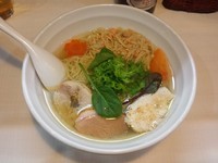 「【クリスマス限定】七面鳥出汁の塩らぁ麺」@桜台らぁ麺 美志満の写真