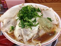 「ニンニクちゃあしゅうめん  ダブル  ¥800」@ちゃあしゅうめん ゆうらいの写真