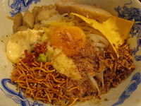 「まぜそば+全増し　「770円+無料」」@ジャンクガレッジ 白岡店の写真