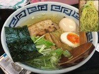 「濱塩らぁめん＋味付けたまご」@濱塩らぁめん 白虎の写真