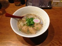 「濃厚煮干中華そば」@月と鼈の写真