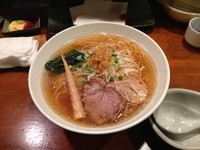 「干し海老油塩らぁめん」@味香房 海居人の写真