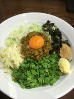 「カレー台湾まぜそば800円＋チーズ50円」@二代目 むじゃきの写真