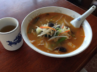 「【ランチセットC】四川風タンメン750円」@永安閣の写真