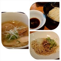 「小麦三昧(味玉)」@らーめん芝浜の写真