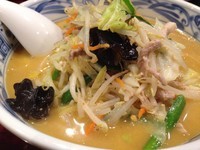 「味噌野菜ラーメン」@味噌や 魚らん坂 末広町店の写真