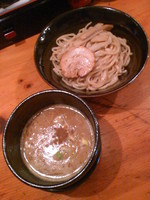 「濃厚魚介つけ麺780円」@横浜家系ラーメン 檜家の写真