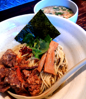 「銀波藻味噌つけ麺（小。880円）」@啜磨専科の写真