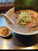 「極旨味醤油＋メンマ／ニンニク（クーポン）」@さんじの写真