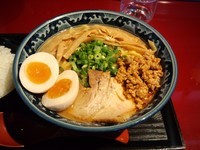 「佐蔵味噌らぅめん(大盛り)+味玉」@本格信州味噌らうめん専門店 麺匠 佐蔵 長野店の写真