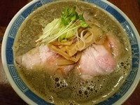 「【夜限定】煮干しそば（濃いめ） ￥800」@中華そば しば田の写真