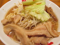 「ガッツリ煮干らーめん　「800円」」@なんつッ亭 御徒町店の写真