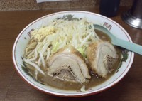 「ラーメン（野菜少なめ・にんにく）」@らーめん おうか 松戸松飛台店の写真