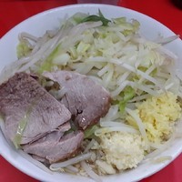 「小ラーメン680円(ニンニク+ショウガ)」@ラーメン二郎 松戸駅前店の写真