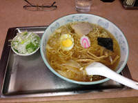 「ワンタン麺 麺少なめ ネギトピ」@大勝軒 北習志野店の写真