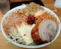 「まぜそば 中 850円」@ハイマウントの写真