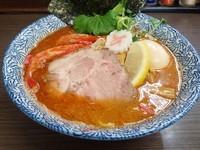 「【限定】エビみそそば」@頓知房の写真