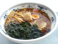 「味玉ラーメン（４８０円）職員価格」@鮫洲食堂の写真