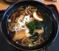 「きつねそば（￥550）」@瀬谷そばの写真