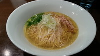 「【1周年記念】珠玉そば(塩/細麺)￥650」@麺や 虎徹の写真
