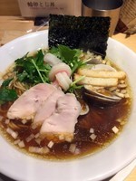 「蛤SOBA（９５０円）」@Ginza Noodles むぎとオリーブの写真