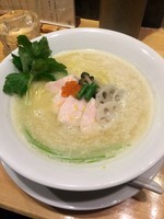 「鶏白湯SOBA並（８５０円）」@銀座 篝の写真